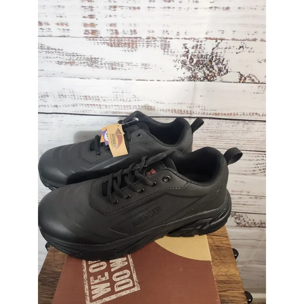 Avenger A250 K4 low AT aluminum safety toe, oil and slip resistant men's size 9